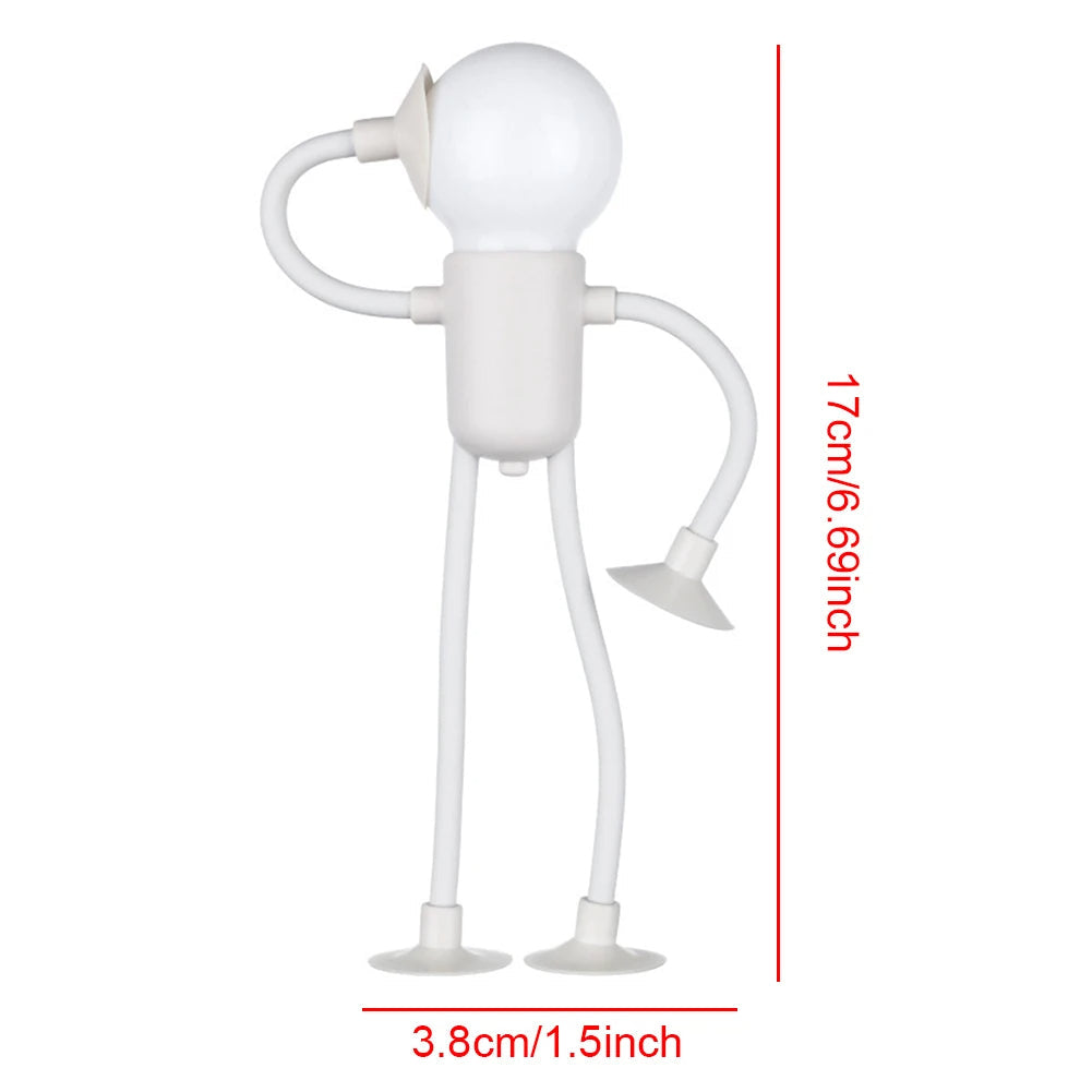 Flexible Fun Character Table Lamp with Suction