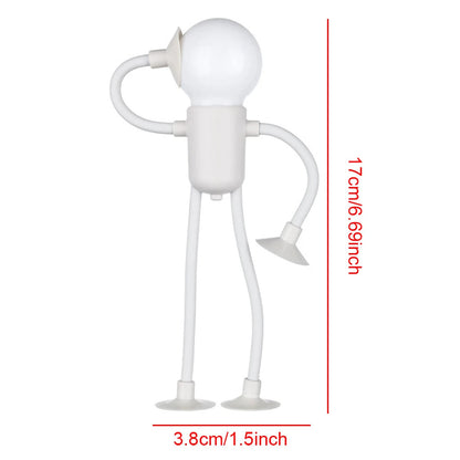 Flexible Fun Character Table Lamp with Suction