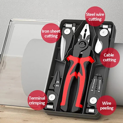 Versatile 5 Piece Plier Tool Set
