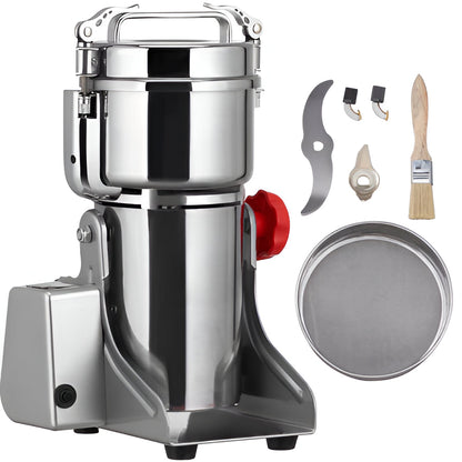 Heavy Duty Electric Grain Mill for Spices and Grains - Hehif