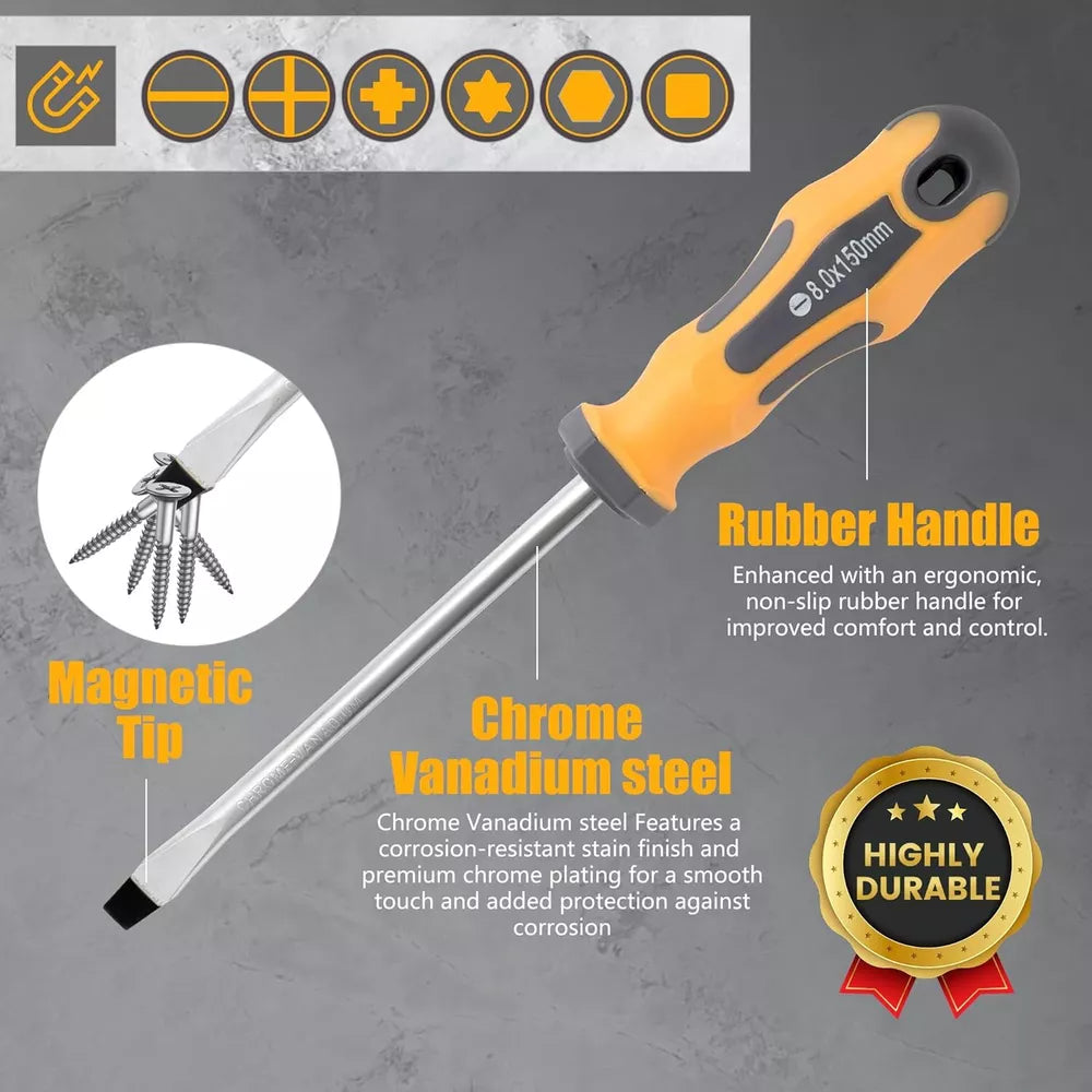 Professional Screwdriver Kit with Storage Box