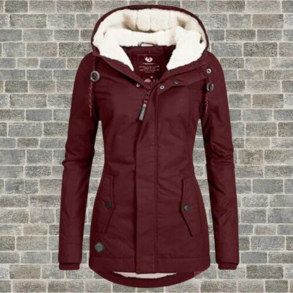 Fleece Lined Parka Winter Jacket