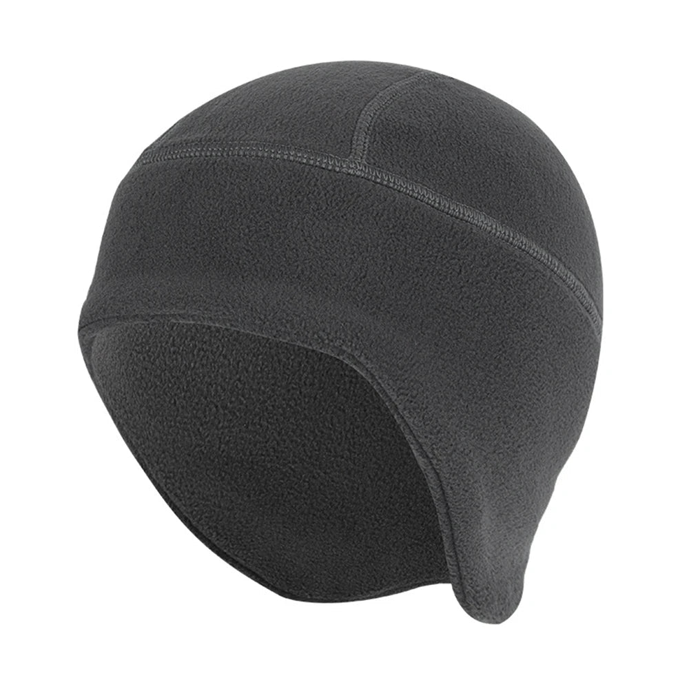 Warm Fleece Ski Beanie With Ear Flap