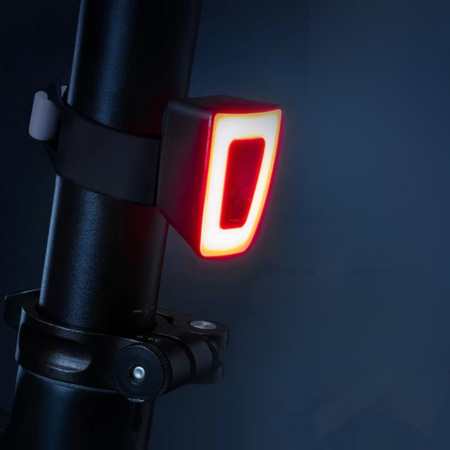 Bright LED Bike Rear Safety Light for Night Cycling - Hehif
