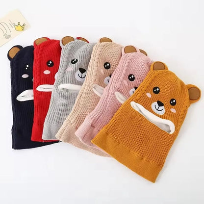 Warm Childrens Snow Beanie Hat