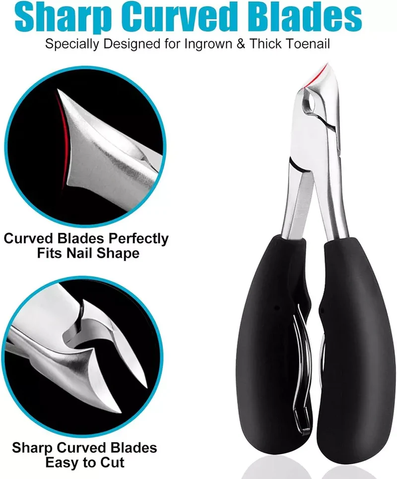 Easy Grip Toenail Clipper for Thick Nails