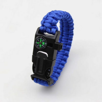 Tactical Survival Paracord Bracelet with Fire Starter