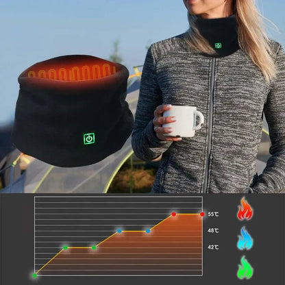Warm Electric Neck Scarf with Thermostat Control