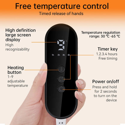 Cozy Heated Foot Warmers with Thermostat Control