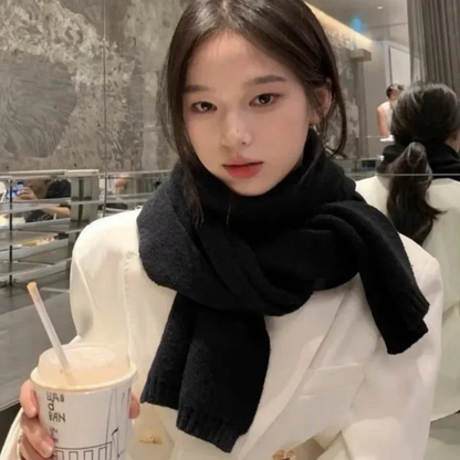 Soft Plush Winter Scarf for Cold Weather