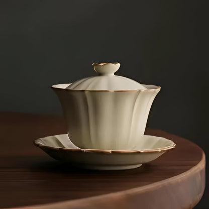 Classic Big Stoneware Tea Infusion Mug Set