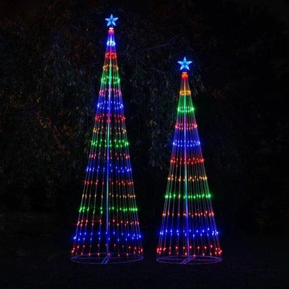 Colorful Animated Outdoor Christmas Tree String Lights