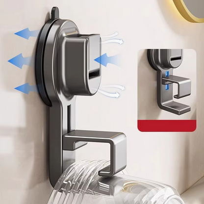 Adhesive Wall Hooks, Versatile Home Storage Organizer