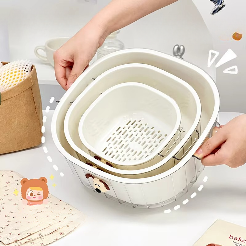 Easy Clean Veggie Washing Basket