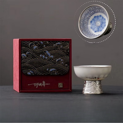 Luxurious Gold Buddha Ceramic Teapot