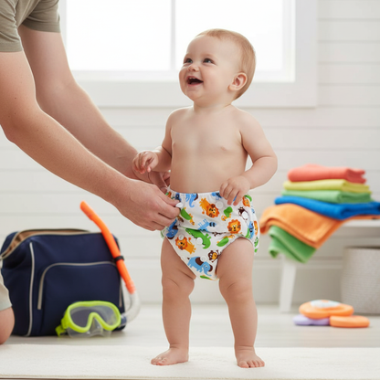 Soft Adjustable Baby Swim Diaper Waterproof Swim Pant