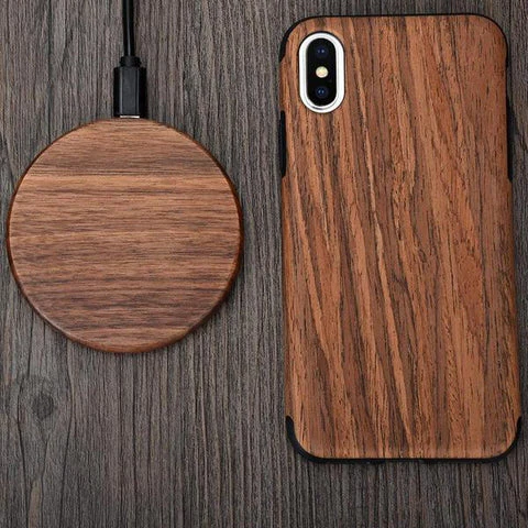 Quick Wireless Wood Phone Charger