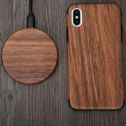 Quick Wireless Wood Phone Charger