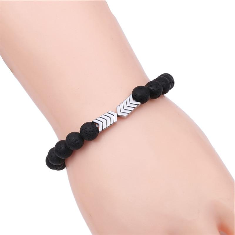 Calming Gemstone Beaded Balance Bracelet