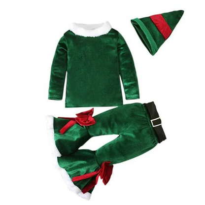 Festive Holiday Santa Suit