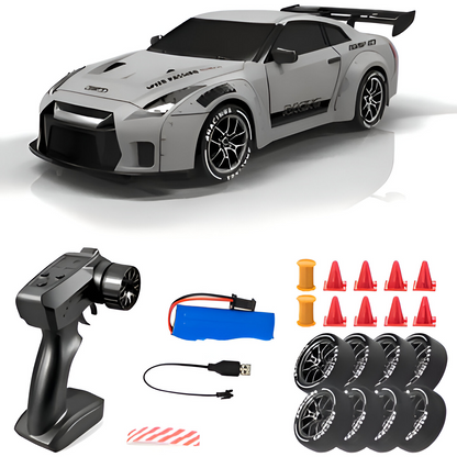 Classic Offroad RC Vehicle with LED Headlights