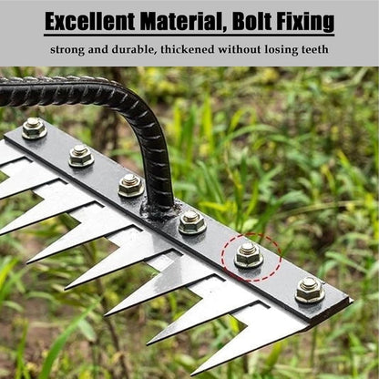 Heavy Duty Steel Garden Rake Tool