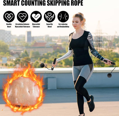 Wireless Jump Rope - Portable Fitness Tracker Rope