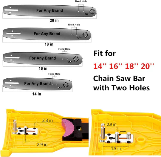 Easy Chainsaw Blade Sharpener