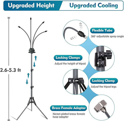 Portable Outdoor Misting System for Patios