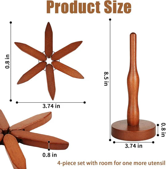 Protective Wood Trivets For Hot Plates