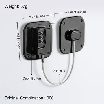 Secure Refrigerator Locks 2 Pack