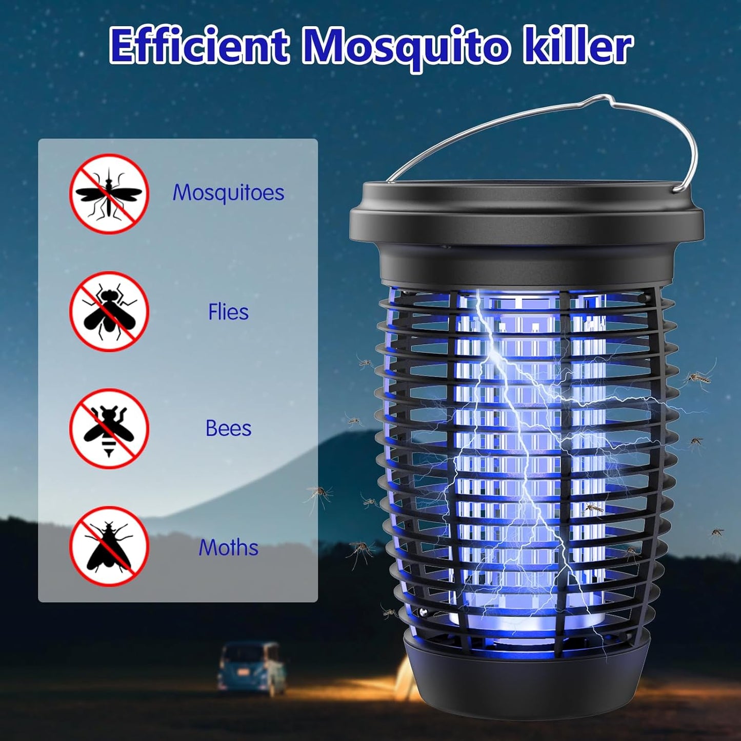 Electric Insect Killer Lamp - UV Mosquito Trap