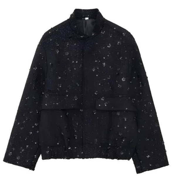 Leather Pilot Jacket - Hehif