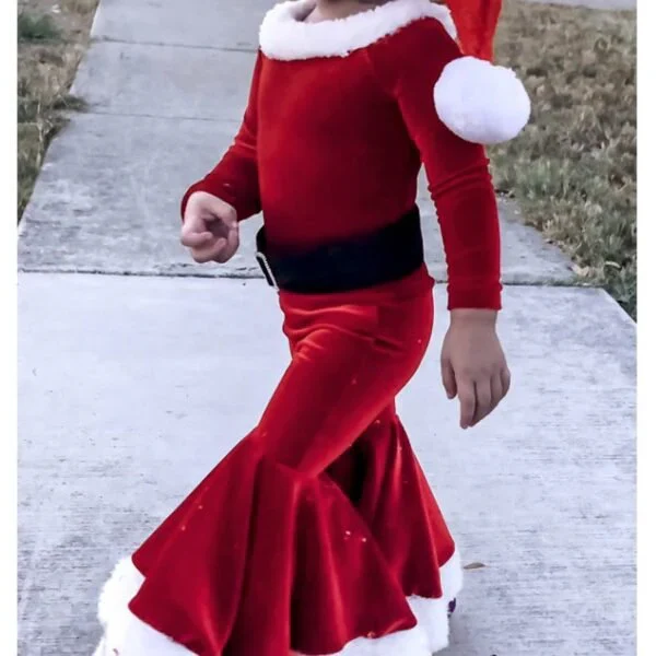 Festive Holiday Santa Suit