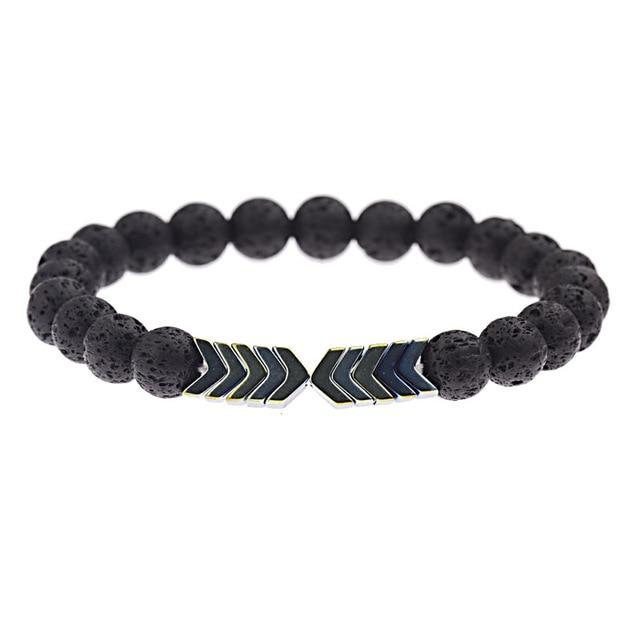 Calming Gemstone Beaded Balance Bracelet