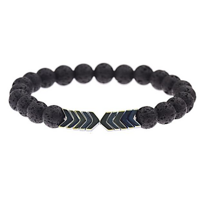 Calming Gemstone Beaded Balance Bracelet