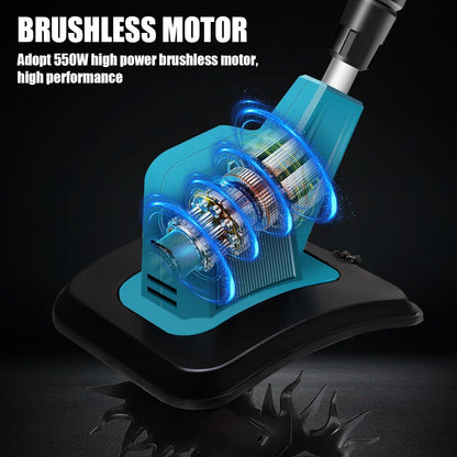 Portable Electric Garden Tiller
