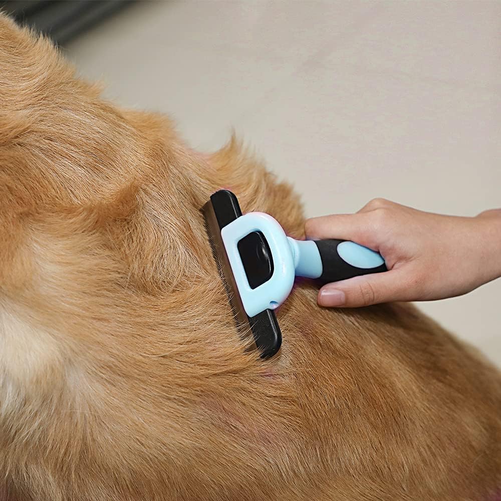 Gentle Pet Hair Comb for Sensitive Skin and All Coats