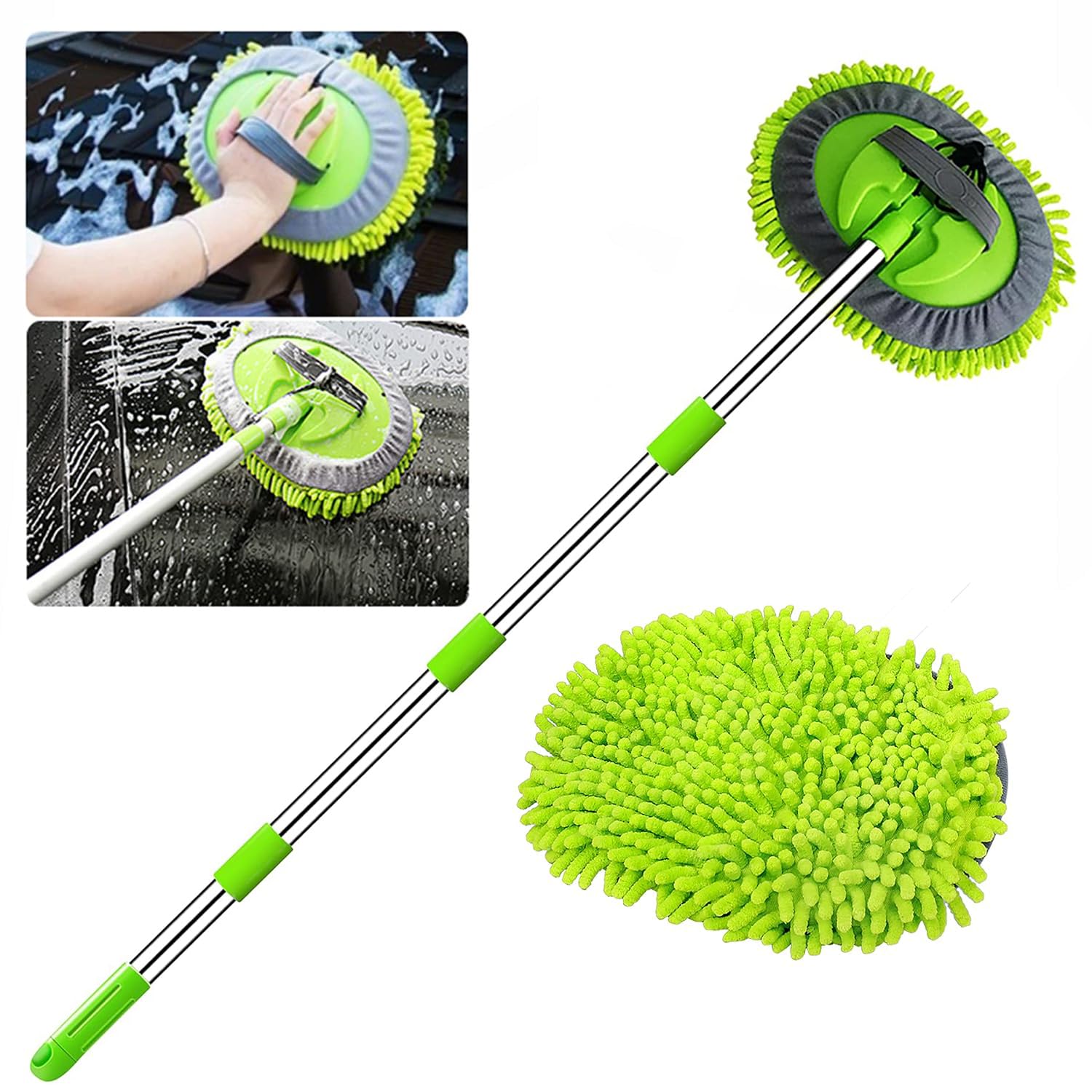Extendable Car Detailing Cleaning Brush - Hehif