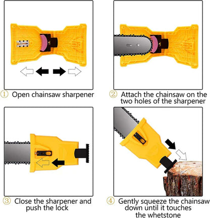 Easy Chainsaw Blade Sharpener