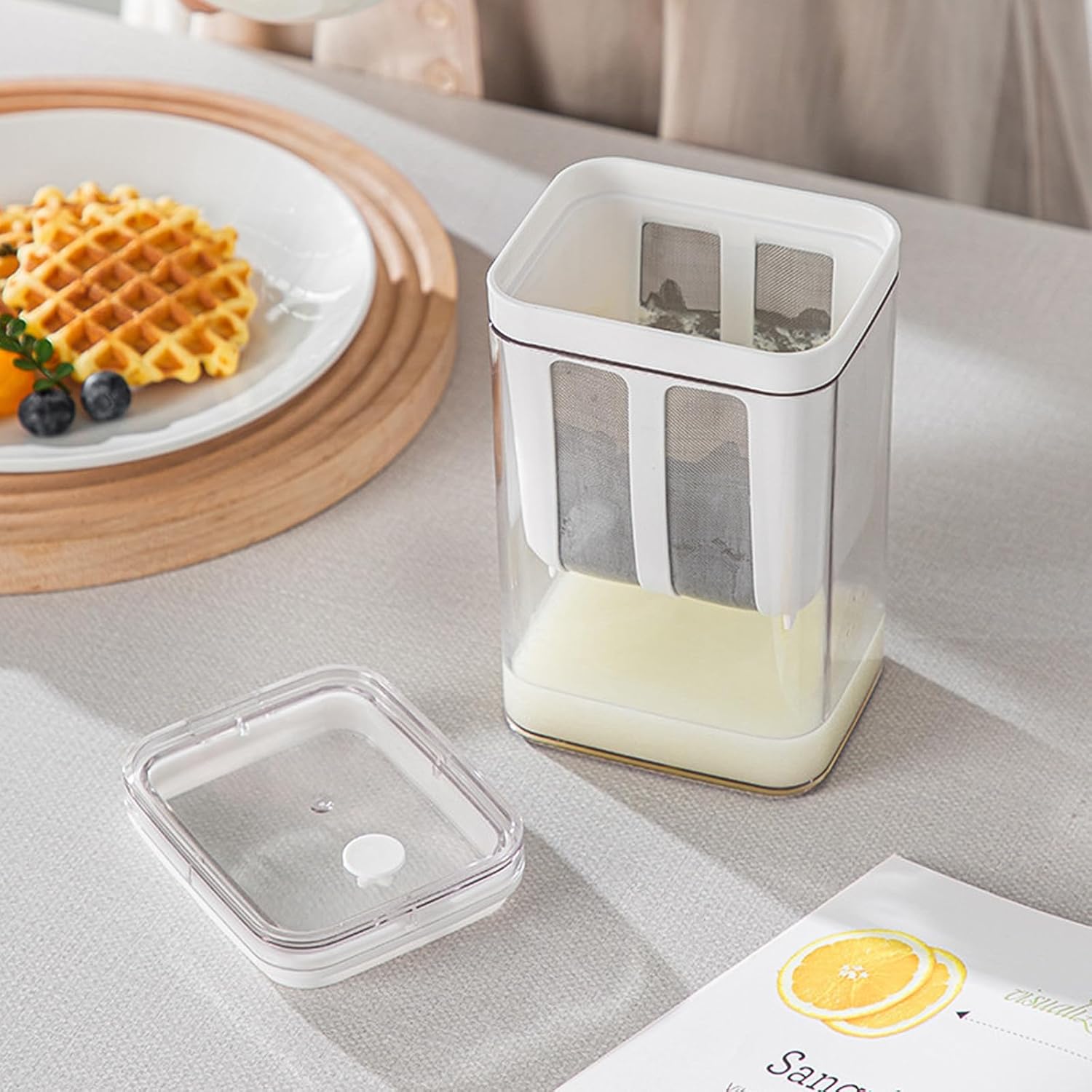 Easy Homemade Yogurt Machine With Metal Strainer - Hehif