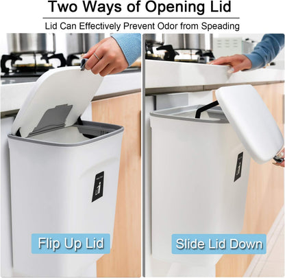 Compact 2.4 Gallon Kitchen Composter Bin