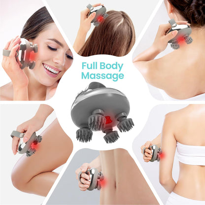 Handheld Rechargeable Head Massager