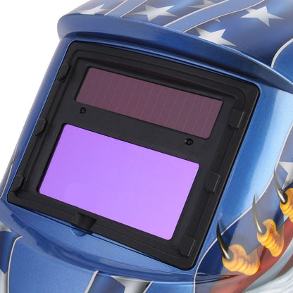 High Definition Welding Helmet with Extra Large Clear View Screen