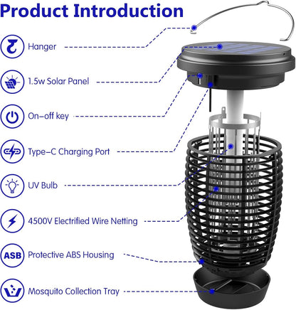 Electric Insect Killer Lamp - UV Mosquito Trap