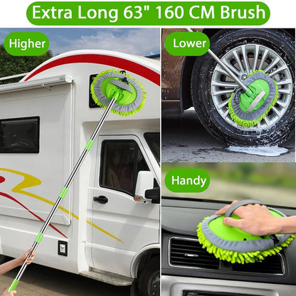 Extendable Car Detailing Cleaning Brush