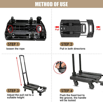 Strong Folding Hand Truck Dolly Cart