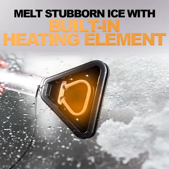 Fast Thermal Ice Windshield Scraper