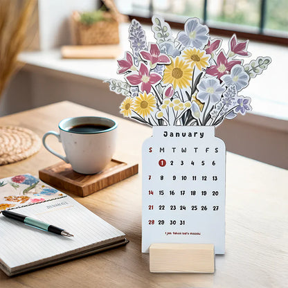 Colorful Daily Desk Calendar Planner Organizer - Hehif