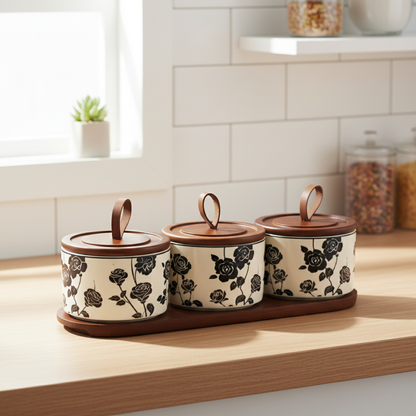 Airtight Kitchen Storage Container for Coffee and Tea